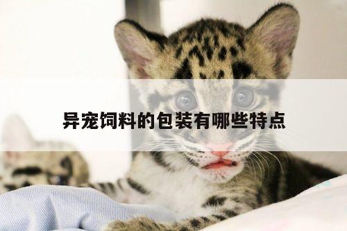 异宠饲料的包装有哪些特点